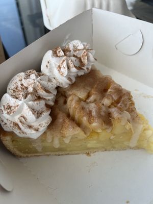 Apple cake  at Rohe in Tallinn