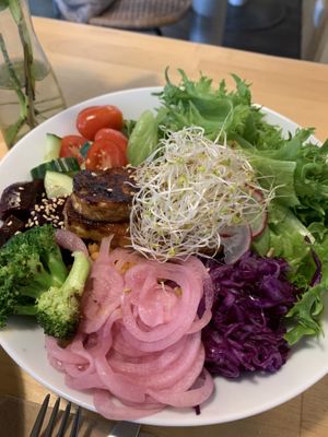Tempeh bowl  at Rohe in Tallinn