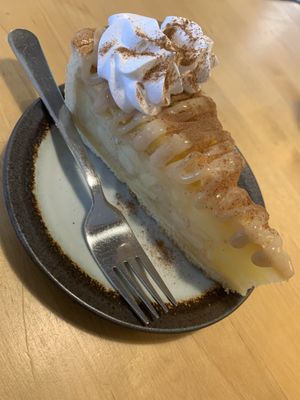 Apple cake  at Rohe in Tallinn