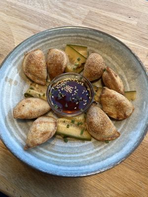 Dumplings  at Rohe in Tallinn