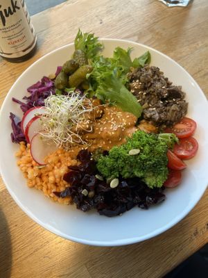 Tofu bowl  at Rohe in Tallinn