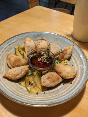Dumplings at Rohe in Tallinn