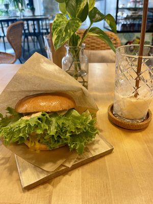 Vegan Burger  at Rohe in Tallinn