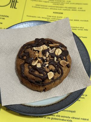 Banana peanut butter cookie  at Rohe in Tallinn