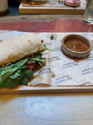 Not bacon sub    Mmmmmmmm at The Thirsty Elephant  in Pontyclun