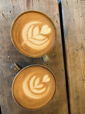 Oat cappuccino   at The Thirsty Elephant  in Pontyclun