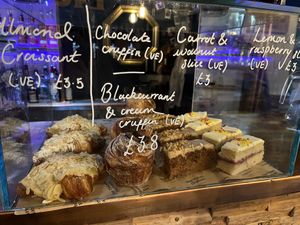 Vegan cake options  at The Thirsty Elephant  in Pontyclun