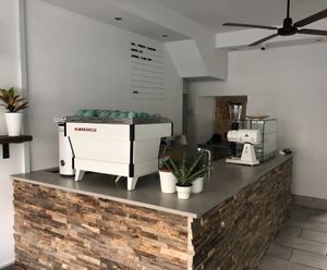 A beautiful independent coffee shop at The Thirsty Elephant  in Pontyclun