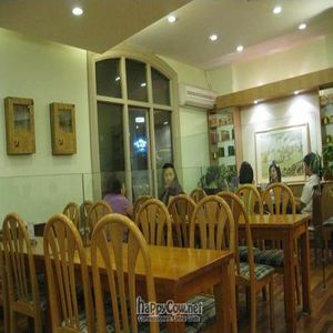 Upstairs seating at Ten Ren's Tea in Sydney