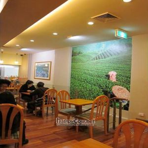 Upstairs dining at Ten Ren's Tea in Sydney