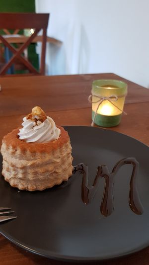 Nachtisch.. etwas mit Salted Caramel at Cafe Medusa in Wuppertal