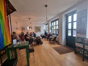 Interior at Cafe Medusa in Wuppertal