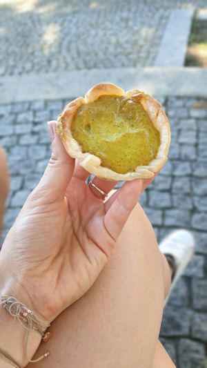 Vegan Pastel de Nata at Club Life in Porto