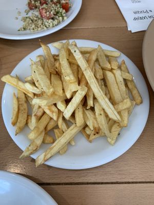 Potatoes (fries) at Pita Wrap & Pizza in Mykonos