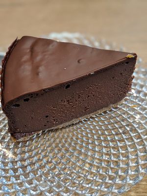 Chocolate whisky cake at Mihiderka - Dielta in Krakow