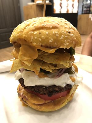 Special Mexican burger  at Mihiderka - Dielta in Krakow