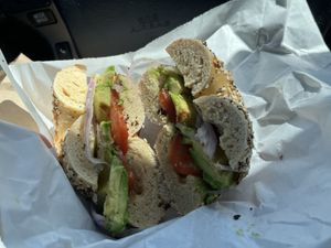   at Pearl Street Bagels in Jackson