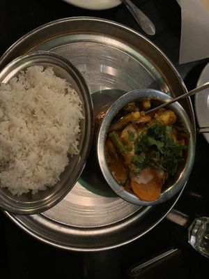 Vegan Curry at Teton Tiger in Jackson