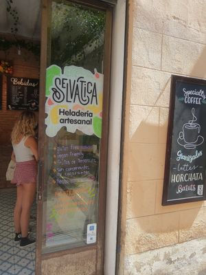 Door at Selvática in Barcelona