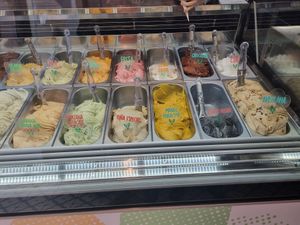 Vegan selection at Selvática in Barcelona