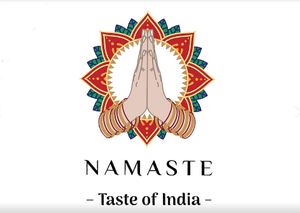 the company logo at Namaste in Zagreb
