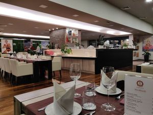 Interior at Namaste in Zagreb