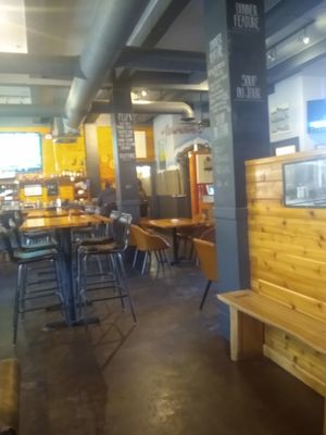 Friendly atmosphere at Chubby Funsters in Revelstoke