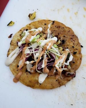 Taco at Rad.ish Street Food in Williamsburg