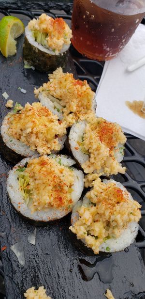 Crab at Rad.ish Street Food in Williamsburg