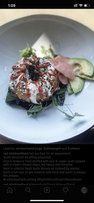 Tempura  at Rad.ish Street Food in Williamsburg