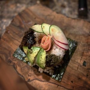 Sushi at Rad.ish Street Food in Williamsburg