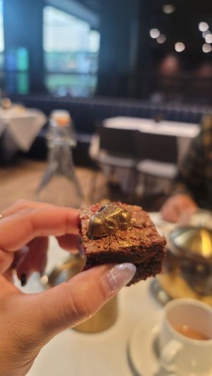 Vegan Chocolate Frog brownie at Warner Bros. Studio Tour in Watford