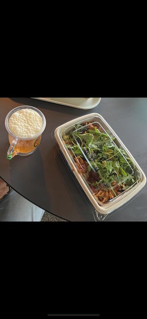 Pesto Nudelsalat (vegan)  at Warner Bros. Studio Tour in Watford