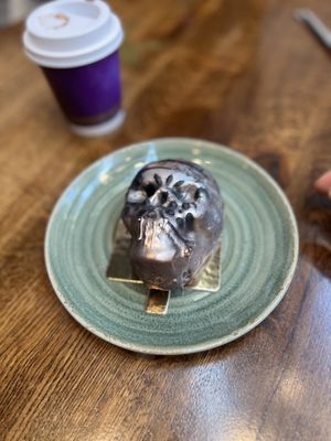 Vegan cake  at Warner Bros. Studio Tour in Watford