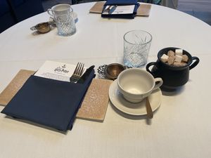 Table  at Warner Bros. Studio Tour in Watford
