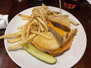 Grilled cheese   at Three Dollar Deweys in Portland