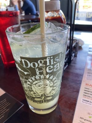 Non alcoholic gimlet  at Three Dollar Deweys in Portland