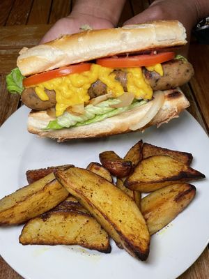 Italian sandwich  at Holi Vegan Kitchen in Miami