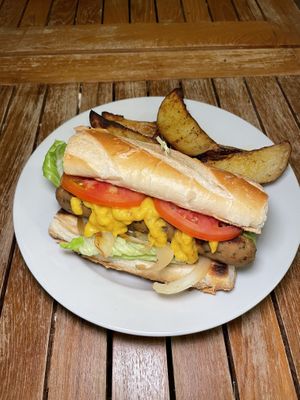 Sandwich at Holi Vegan Kitchen in Miami