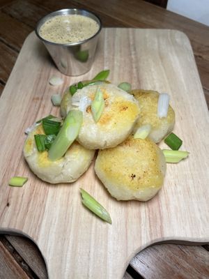 Yuca bites at Holi Vegan Kitchen in Miami