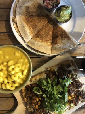 Our dinner   at Holi Vegan Kitchen in Miami