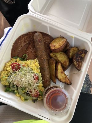 Holi vegan brunch   at Holi Vegan Kitchen in Miami