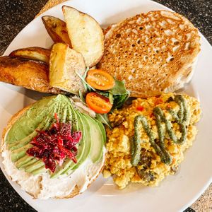 Brunch Platter at Holi Vegan Kitchen in Miami