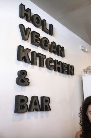 Holi Vegan Kitchen & Bar at Holi Vegan Kitchen in Miami