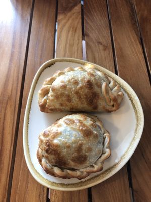 Empanadas at Holi Vegan Kitchen in Miami