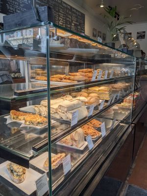 Good counter options at The Modern Bakeshop & Cafe in Revelstoke