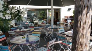 Outdoor seating (quiet) at US-Mex in Frauenfeld