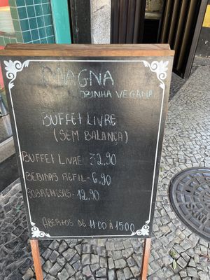 Prices at Magna Cozinha Vegana in Rio De Janeiro