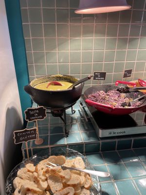 Buffet at Magna Cozinha Vegana in Rio De Janeiro