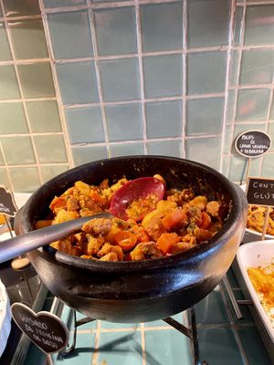 Buffet at Magna Cozinha Vegana in Rio De Janeiro